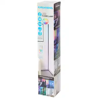 Action Led rohová stojací lampa grundig vícebarevná nabídka