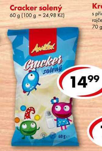 CBA Cracker solený, 60 g nabídka