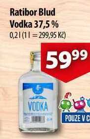 CBA Ratibor blud vodka, 0,2 l nabídka