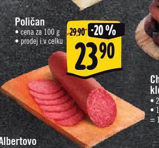 Albert Poličan nabídka