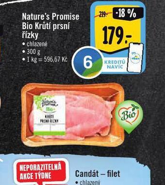 Albert Bio krůtí prsní řízky nabídka