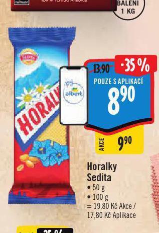 Albert Horalky sedita nabídka