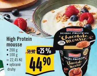 Albert High protein mousse nabídka