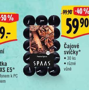 Albert Čajové svíčky nabídka