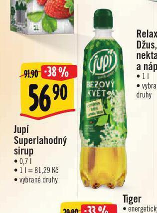 Albert Jupí superlahodný sirup nabídka