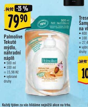 Albert Palmolive tekuté mýdlo nabídka
