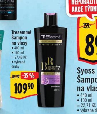 Albert Tresemmé šampon nabídka