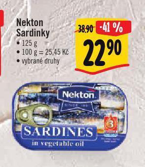 Albert Nekton sardinky nabídka