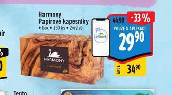 Albert Harmony papírové kapesníky nabídka