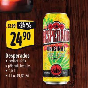 Albert Pivo desperados nabídka