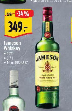 Albert Jameson whiskey nabídka