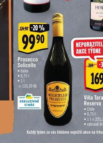 Albert Prosecco solicello nabídka