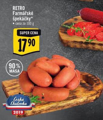 Albert Retro farmářské špekáčky nabídka