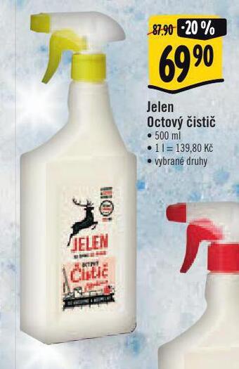 Albert Jelen octový čistič nabídka