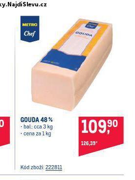 Makro Gouda nabídka
