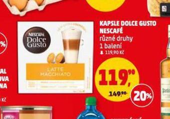 Penny Market Kávové kapsle dolce gusto nabídka