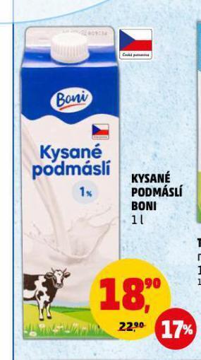 Penny Market Kysané podmáslí nabídka