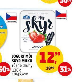 Penny Market Jogurt můj skyr milko nabídka