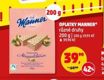 Penny Market Oplatky manner nabídka