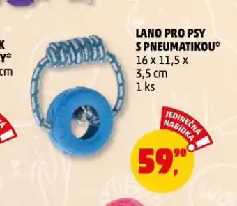 Penny Market Lano pro psy s pneumatikou nabídka