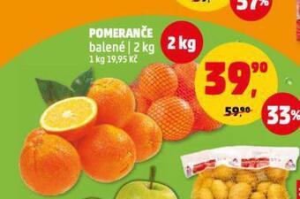 Penny Market Pomeranče nabídka