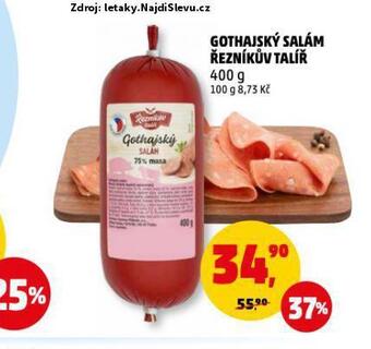 Penny Market Gothajský salám nabídka