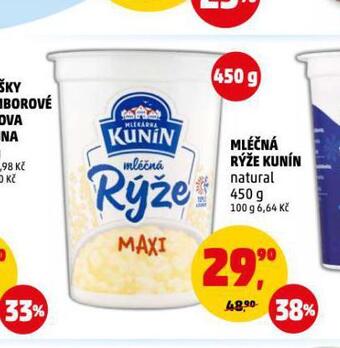 Penny Market Mléčná rýže kunín nabídka