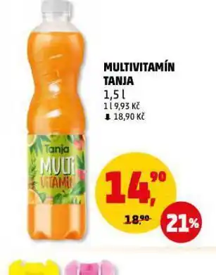 Penny Market Tanja multivitamin nabídka