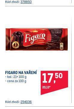 Makro Figaro na vaření nabídka