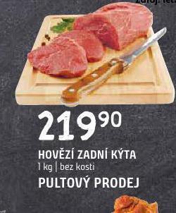Terno Hovězí zadní kýta bez kosti nabídka
