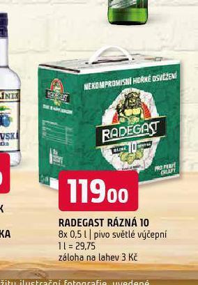 Terno Pivo radegast rázná 10 nabídka