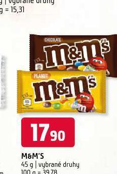 Terno M&m´s nabídka