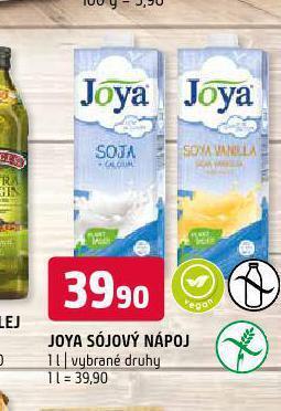 Terno Joya sójový nápoj nabídka