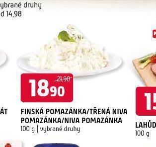 Terno Niva pomazánka nabídka