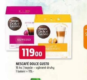 Terno Nescafé dolce gusto nabídka