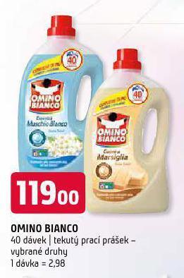 Terno Omino bianco tekutý prací prášek nabídka
