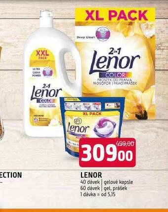 Terno Lenor prací prostředek nabídka