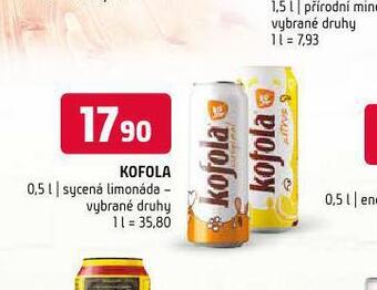 Terno Kofola nabídka
