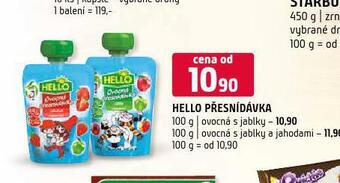 Terno Hello přesnídávka nabídka