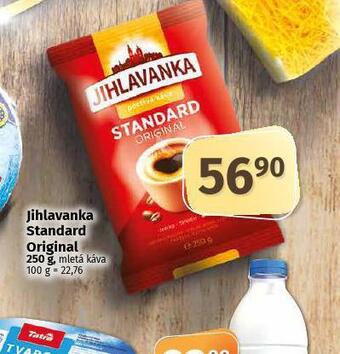 Coop Jihlavanka standard original mletá káva nabídka