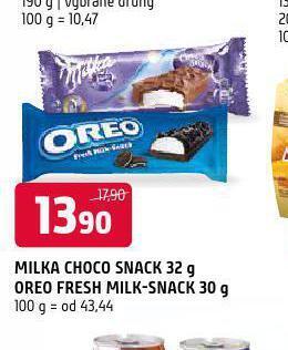 Terno Milka choco snack nabídka