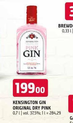 Terno Kensington gin original dry pink nabídka