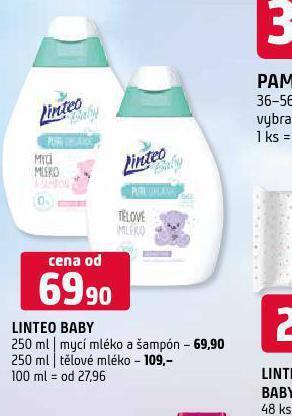 Terno Linteo baby mycí mléko a šampon nabídka