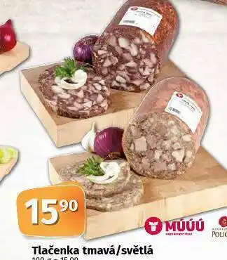 Coop Tlačenka tmavá / světlá nabídka