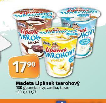 Coop Madeta lipánek tvarohový nabídka