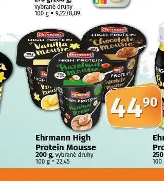 Ehrmann high protein mousse