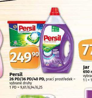 Coop Persil prací prostředek nabídka