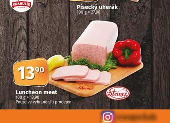 Coop Luncheon meat nabídka