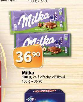 Coop Milka nabídka