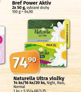 Coop Naturella ultra vložky nabídka